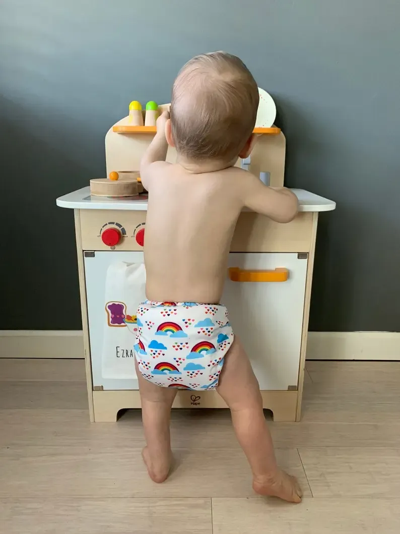 Personalized kid kitchen towel